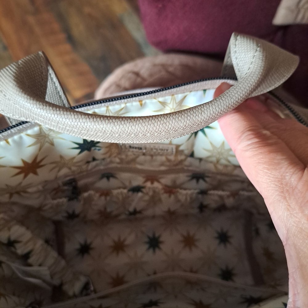 Lug Dory Matte Luxe VL Crossbody Bag Sand (North Star Cream interior) - Picture 3 of 5